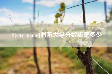 三明消防大学分数线是多少
