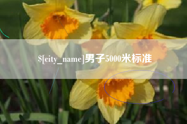 三明男子5000米标准
