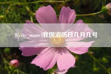 三明我国消防日几月几号