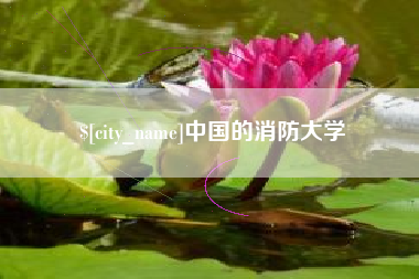 三明中国的消防大学