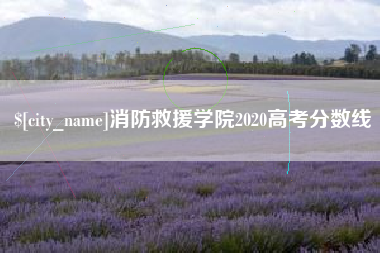 三明消防救援学院2020高考分数线