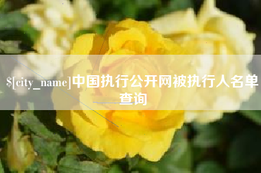 三明中国执行公开网被执行人名单查询