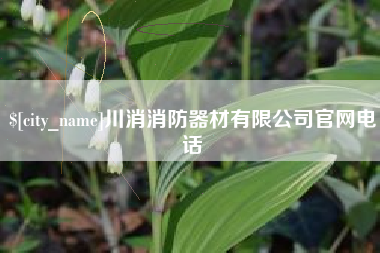 三明川消消防器材有限公司官网电话