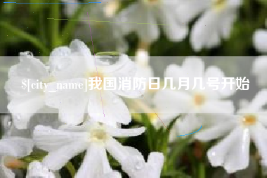 三明我国消防日几月几号开始