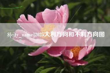 三明2025大利方向和不利方向图