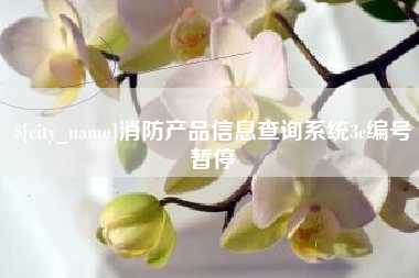 三明消防产品信息查询系统3c编号暂停