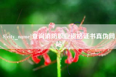 三明查询消防职业资格证书真伪网站