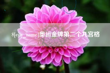 三明奥运金牌第二个九宫格