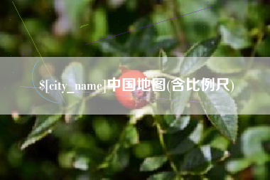 三明中国地图(含比例尺)