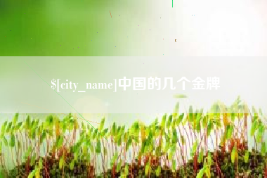 三明中国的几个金牌